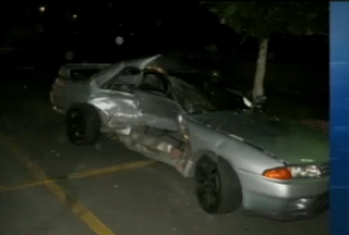 Illustration for article titled Extremely rare racecar destroyed!